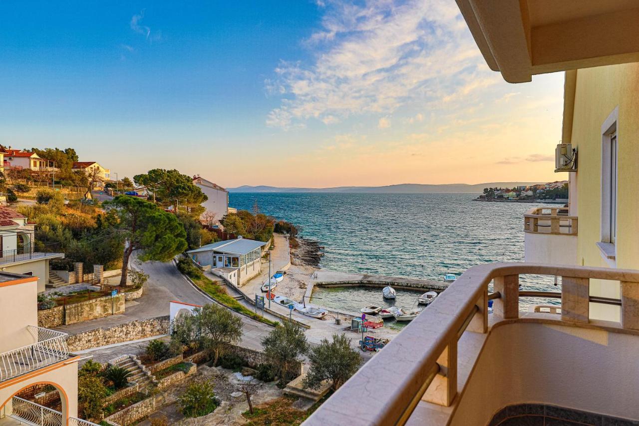Sea View Apartments Sirena Okrug Gornji Kültér fotó