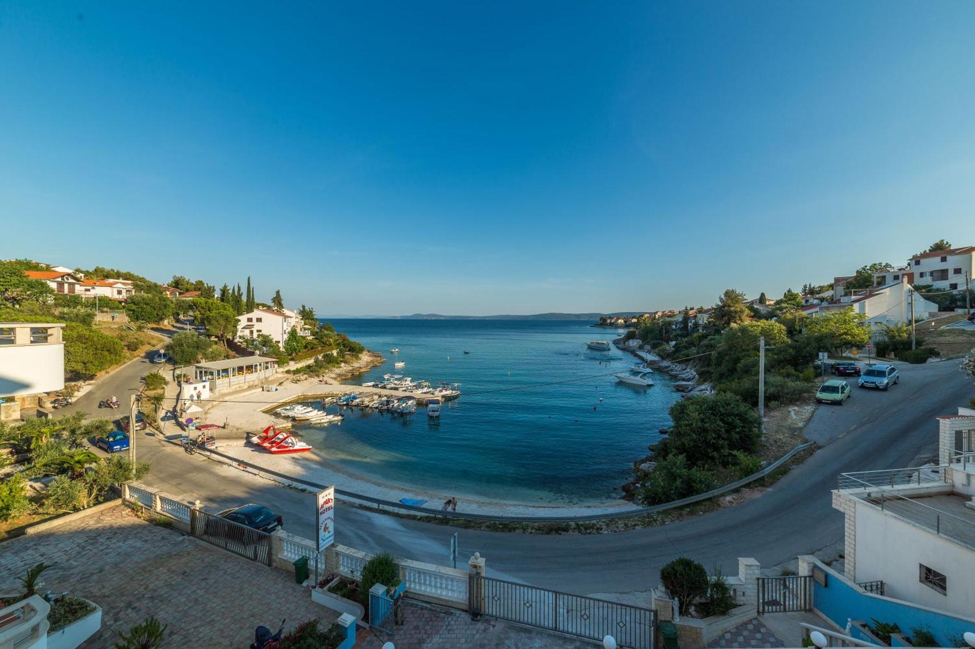 Sea View Apartments Sirena Okrug Gornji Kültér fotó